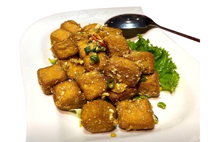 金沙豆腐